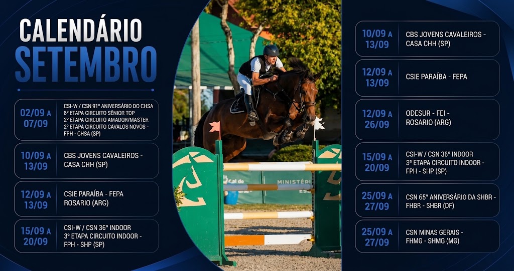 Calendário de Setembro